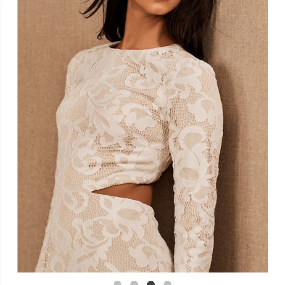 Hayley Paige X BHLDN Erykah Dress - Ivory, Size 4